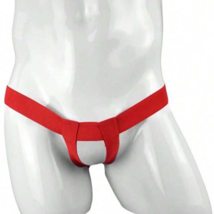 Figaro Men's Thong Underwear With Wide Elastic Waistband & Supportive Pouch